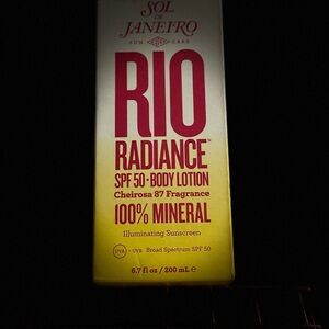 Sol de Janeiro Rio Radiance SPF 50 Mineral Lotion - Yellow and White